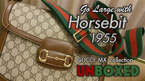 gucci 1955 horsebit belt|gucci horsebit 1955 unboxing reviews.